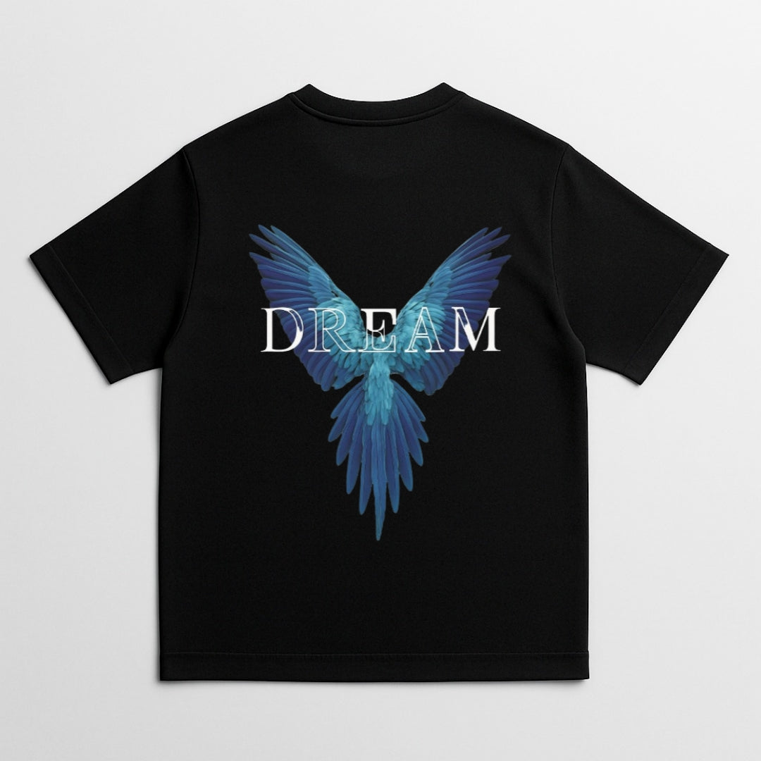DREAM BLACK OVERSIZED T SHIRT